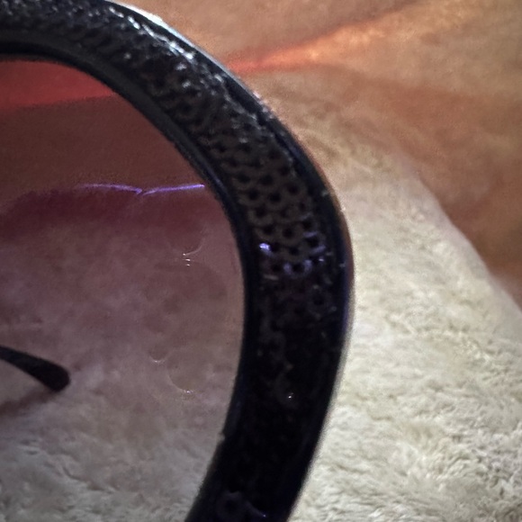 Chanel 2022 ROUND SEQUINED GLASSES Black - Picture 5 of 9